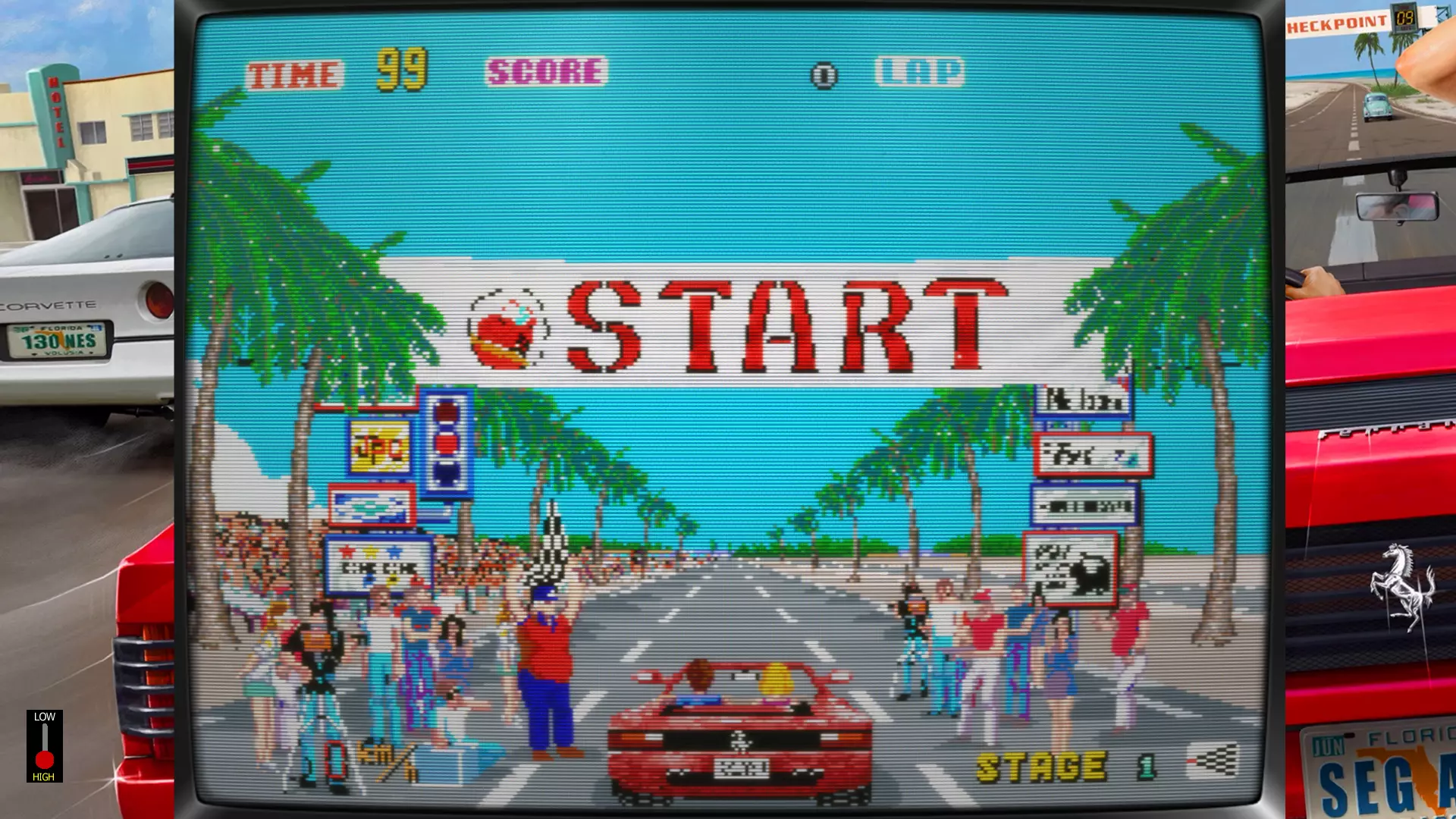 Outrun (Arcade / Sega Mega Drive) - O - CompiWare - Your Way To Your ...